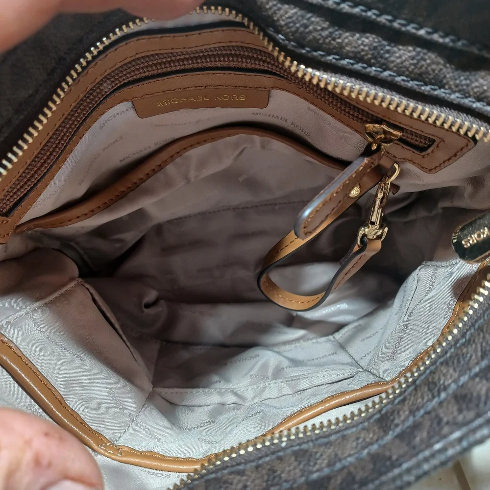 Michael Kors Brown Crossbody Bag - Picture 9 of 9